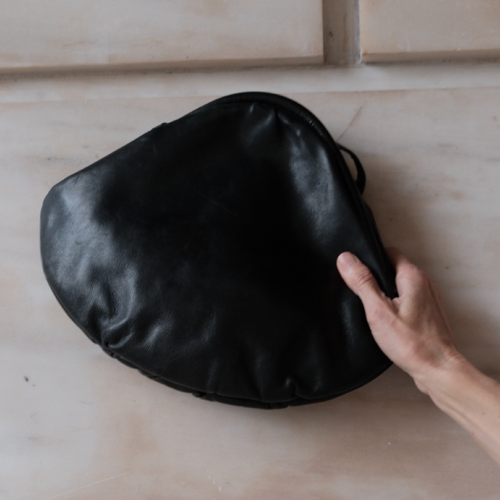 Unique Leather Clutch/Shoulder bag